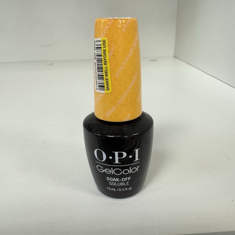 OPI GelColor Soak-Off Gel Polish 0.5 oz GCW56A - Never A Dulles Moment